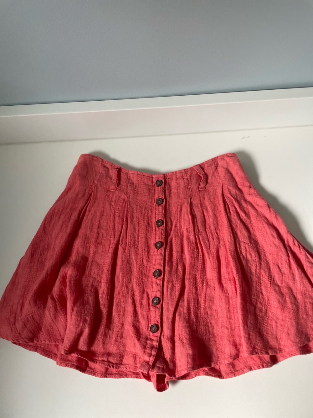 Free People Coral Skort